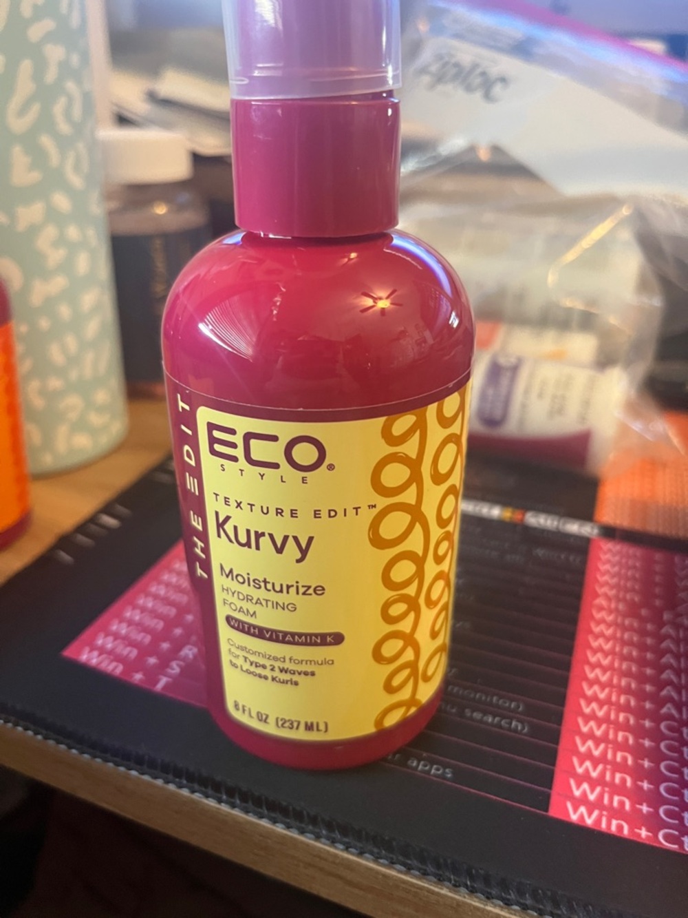 Kurvy Moisturize Hydrating Foam - Pink